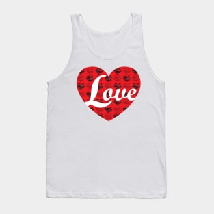 Love Heart Design - Show the Love Tank Top